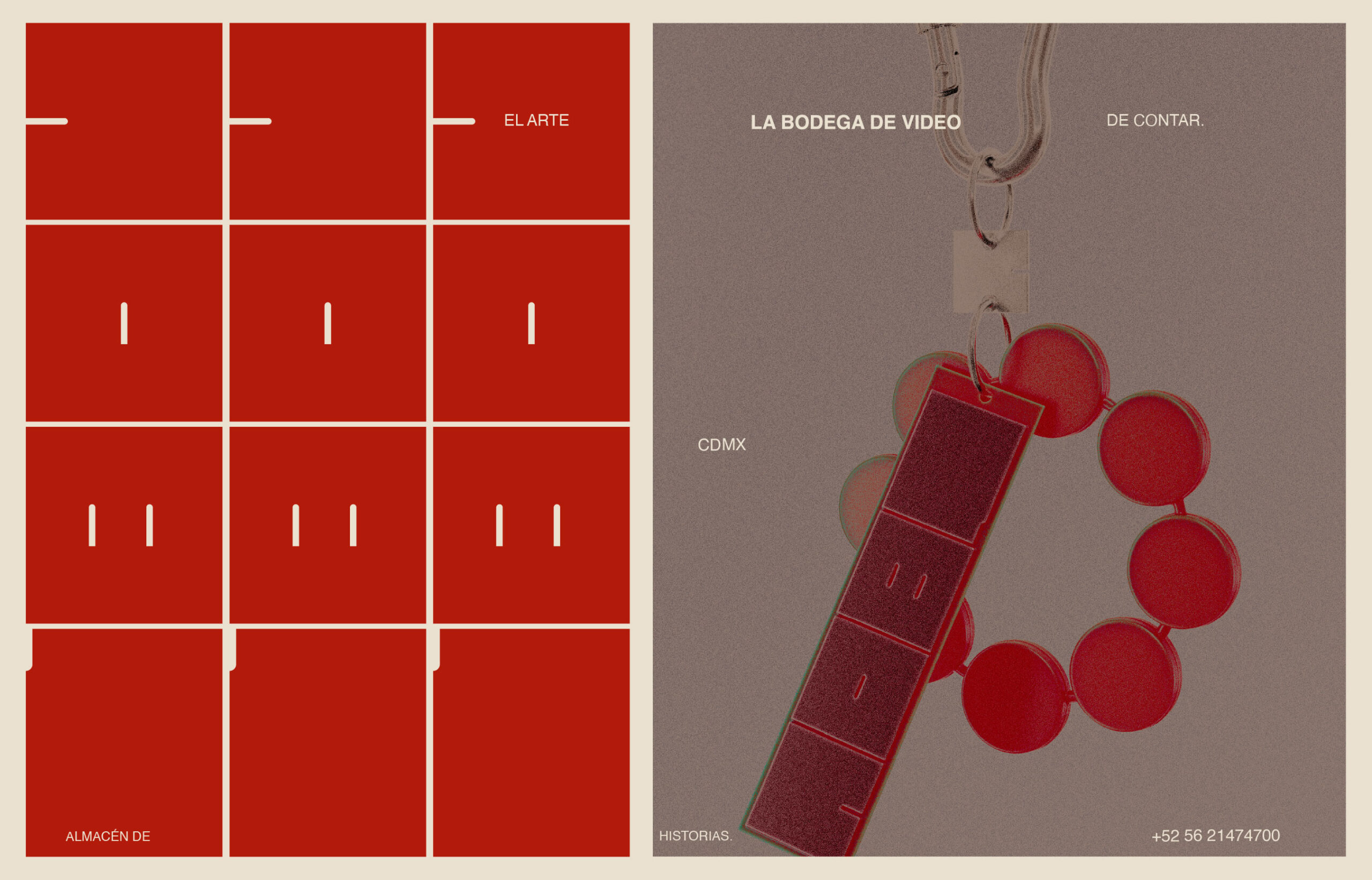 La Bodega De Video identity on film production materials